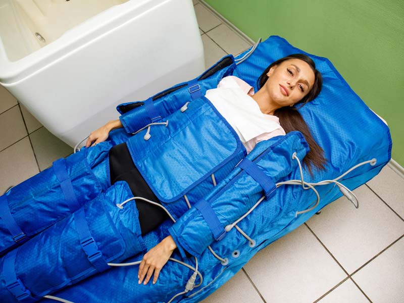 Nogawki do drenażu limfatycznego efektywna metoda na obrzęki, skórkę pomarańczową i ulepszenie obiegu krwi